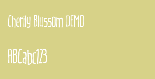 Cherily Blussom DEMO