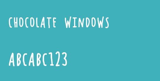 Chocolate Windows
