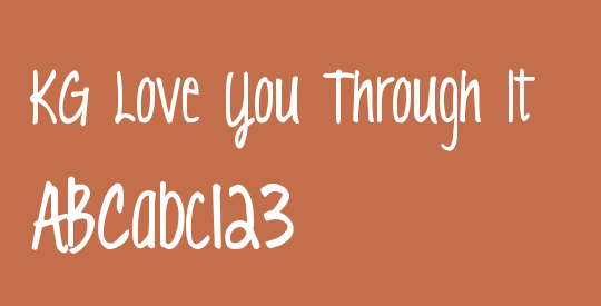 KG Love You Through It