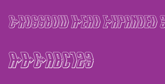 Crossbow Head Expanded 3D