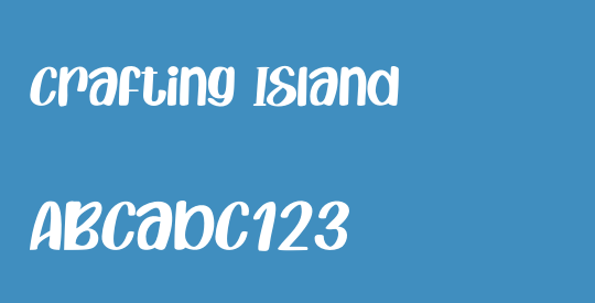 Crafting Island