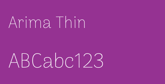 Arima Thin