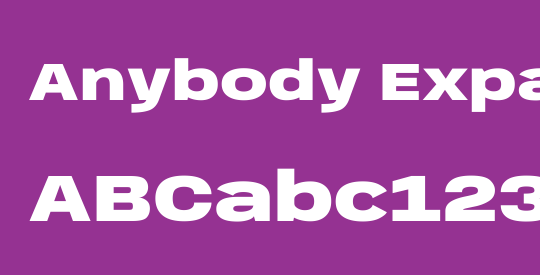 Anybody Expanded Black
