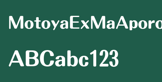 MotoyaExMaAporo