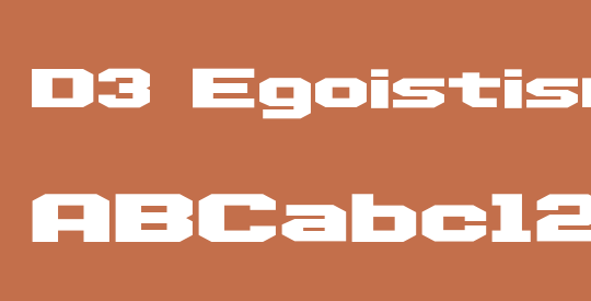D3 Egoistism