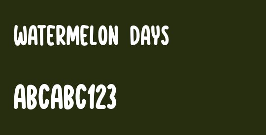 Watermelon Days