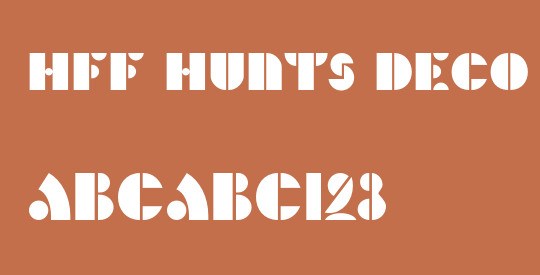 HFF Hunts Deco