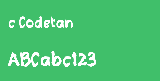 c Codetan