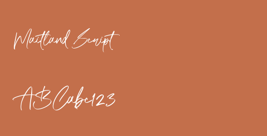 Maitland Script