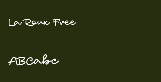 La Roux Free