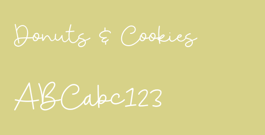 Donuts & Cookies