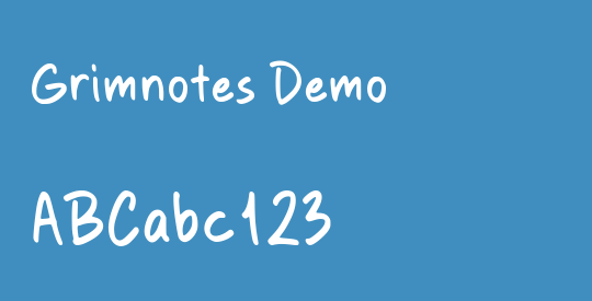 Grimnotes Demo
