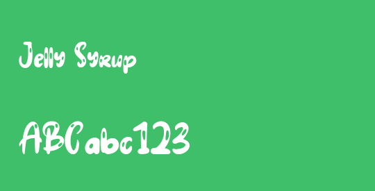 Jelly Syrup