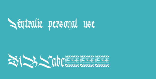 Ventralie personal use