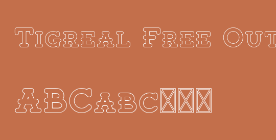 Tigreal Free Outline