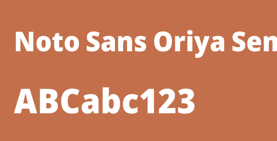 Noto Sans Oriya SemiCondensed Black