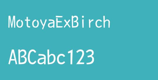 MotoyaExBirch