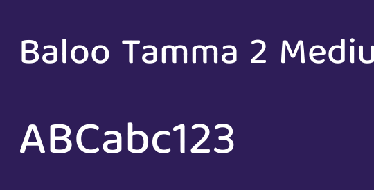 Baloo Tamma 2 Medium