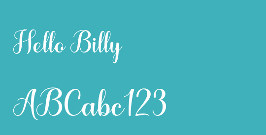 Hello Billy
