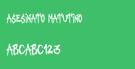 Asesinato Matutino