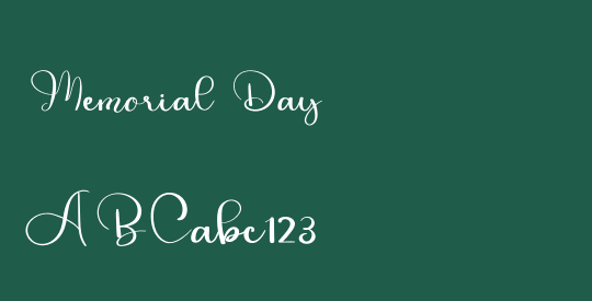 Memorial Day