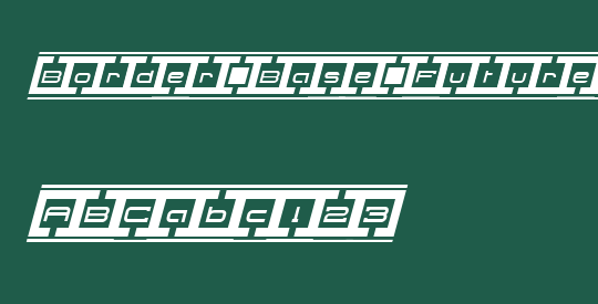Border Base Future Italic