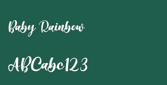 Baby Rainbow