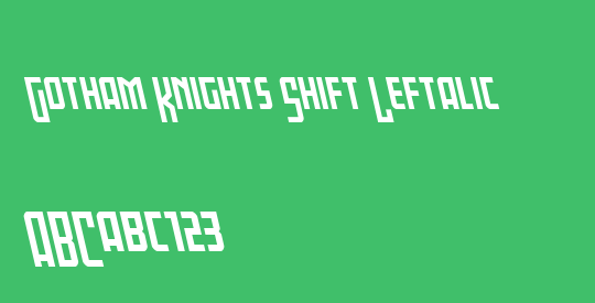 Gotham Knights Shift Leftalic