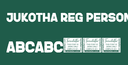 JUKOTHA Reg Personal