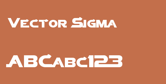 Vector Sigma