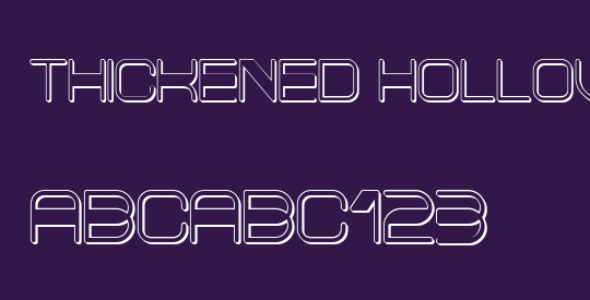 Thickened Hollow
