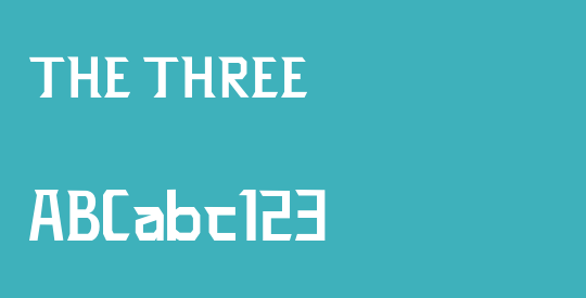 THE THREE