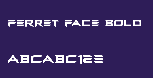 Ferret Face Bold