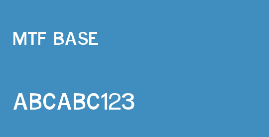 MTF Base