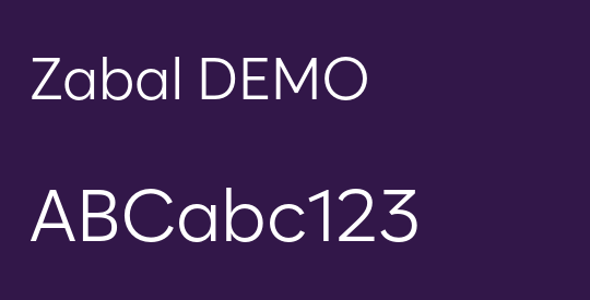 Zabal DEMO