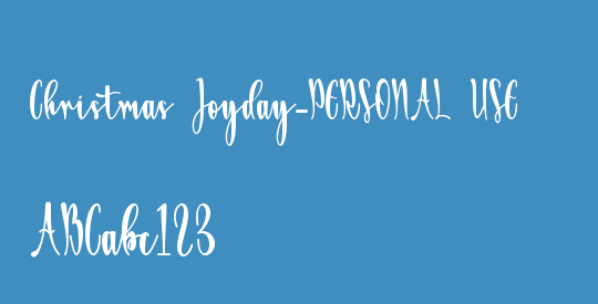 Christmas Joyday-PERSONAL USE