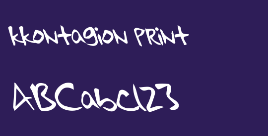 kkontagion print