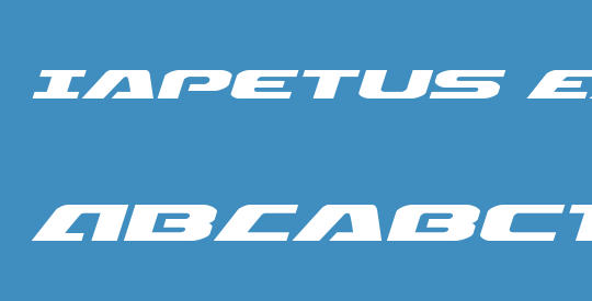 Iapetus Expanded Italic