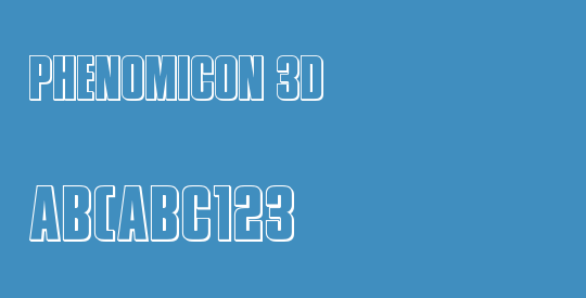 Phenomicon 3D