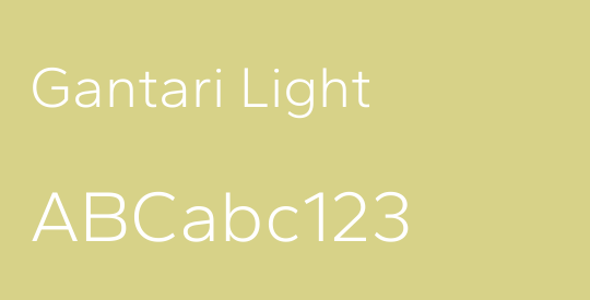 Gantari Light