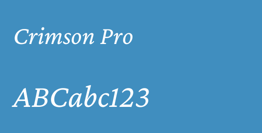 Crimson Pro