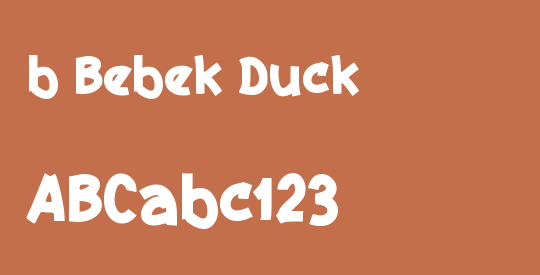 b Bebek Duck