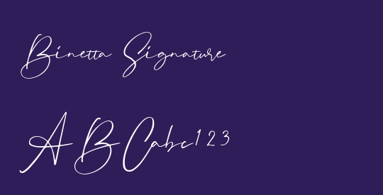 Binetta Signature