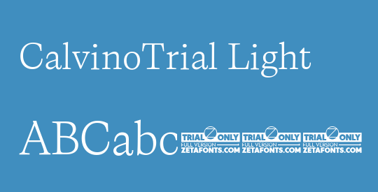 CalvinoTrial Light