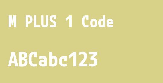 M PLUS 1 Code