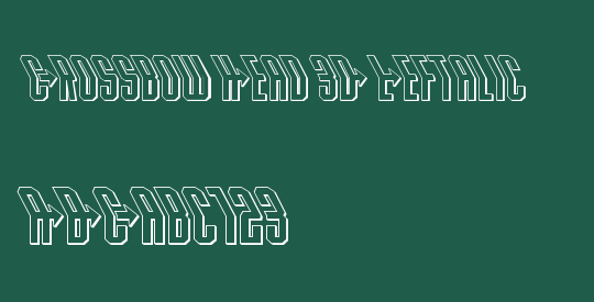 Crossbow Head 3D Leftalic