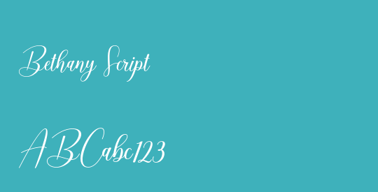 Bethany Script