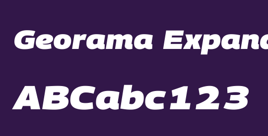 Georama Expanded Black
