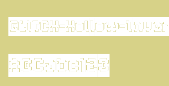 GLITCH-Hollow-Inverse