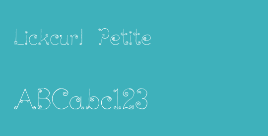 Lickcurl Petite